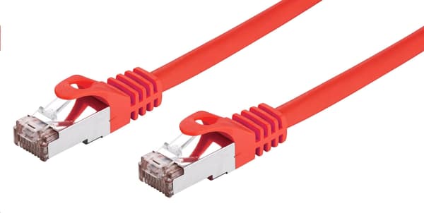 C-Tech C-TECH Patch Cord Kabel Cat6, FTP, Rød, 2m