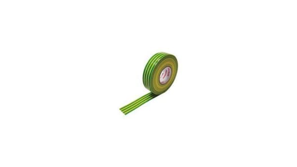 Isoleringstejp 328 0.18-19-20 PVC gulgrön 416780
