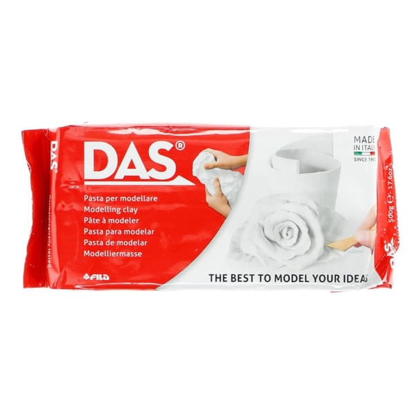 Vit lera 0,5kg DAS