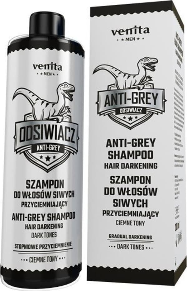 VENITA MEN SIFTER SHAMPOO MØRKE NUANCER 200 ml