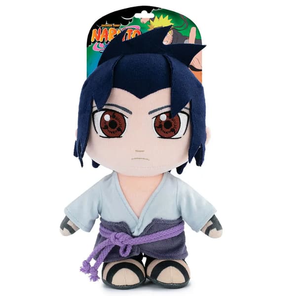 Naruto Shippuden Sasuke Uchiha plyslegetøj 27cm