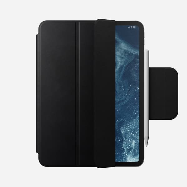 Nomad Leather Folio, musta Nomad-nahka - iPad Pro 11\" M4