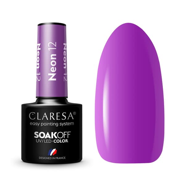 CLARESA Gel Polish NEON 12 -5g
