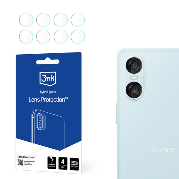 3MK Lens Protect Sony Xperia 10 VI [4-PAK]