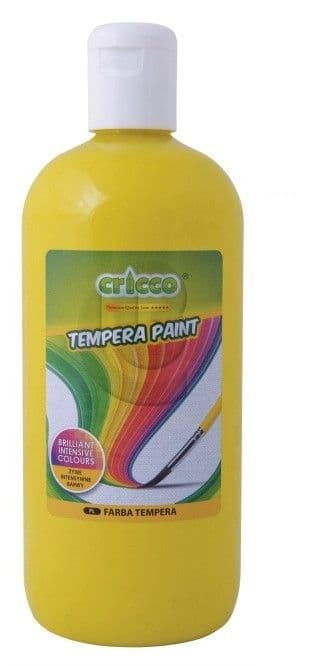 Tempera maling 500ml gul CRICCO