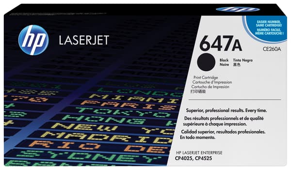 Väriaine HP 647A Musta