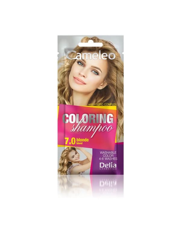Delia Cosmetics Cameleo Farveshampoo 7.0 Blond