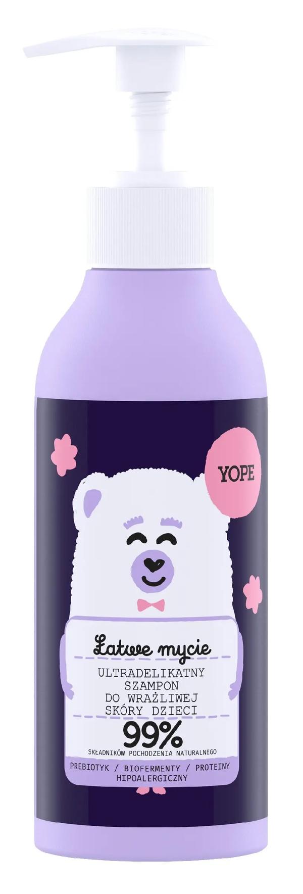 Yope Yope Ultra-mild shampoo til vask af børns hud 300ml