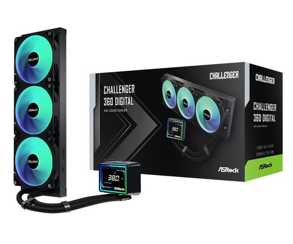ASRock Challenger 360 Digital - processor væskekølesystem