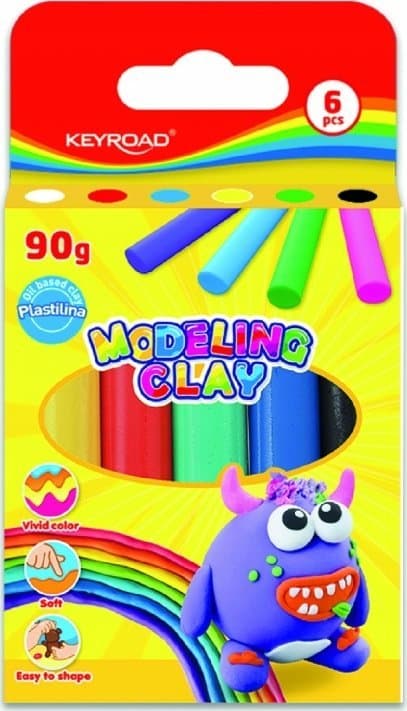 Modellera 90g 6 färger
