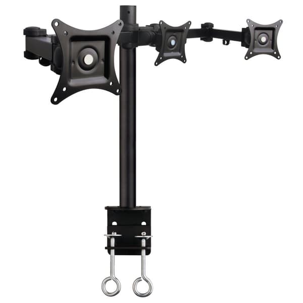 Techly LCD tredobbelt skrivebordsmontering (301757) 13\"-24\"