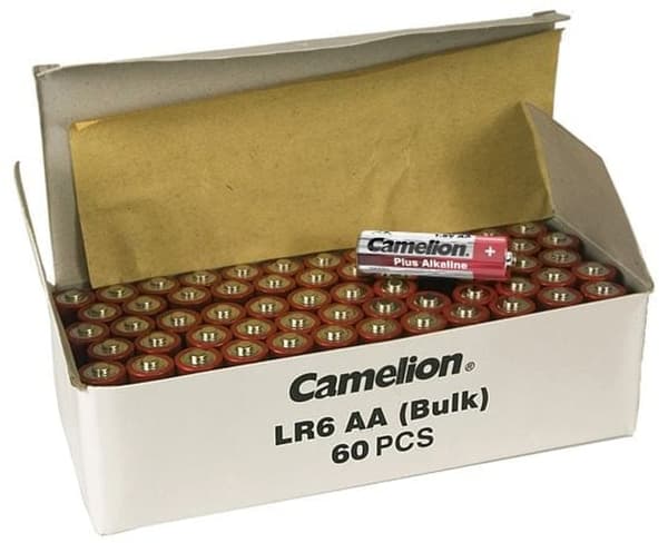 Camelion AA/LR6, Plus Alkaline, 60 kpl