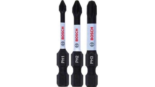 BOSCH END IMPACT 3 kpl:n sarja. PH1/PH2/PH3 x 50mm
