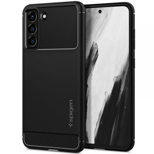 SPIGEN Rugged Armor -kotelo SAMSUNG S21 FE:lle, mattamusta