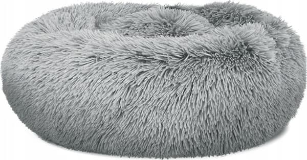 Leobert Plys seng S 40cm - lysegrå