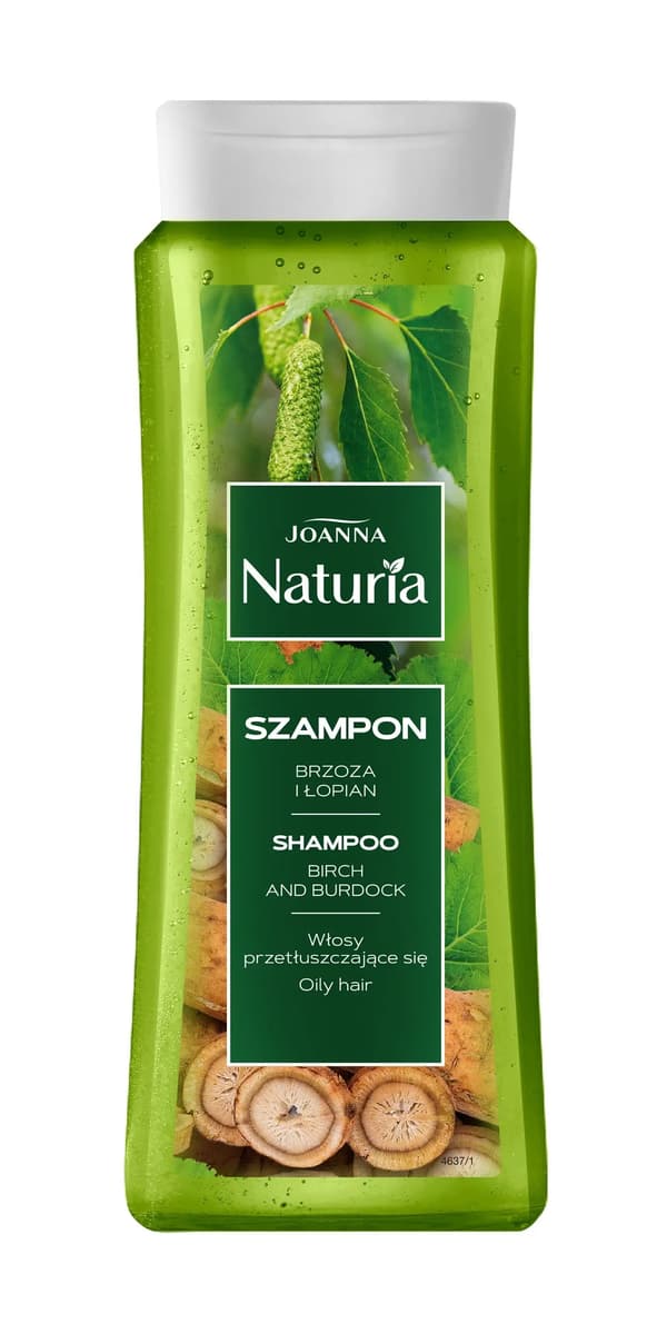 Joanna Hårshampoo Birk & Burre - lindrende hår 500ml