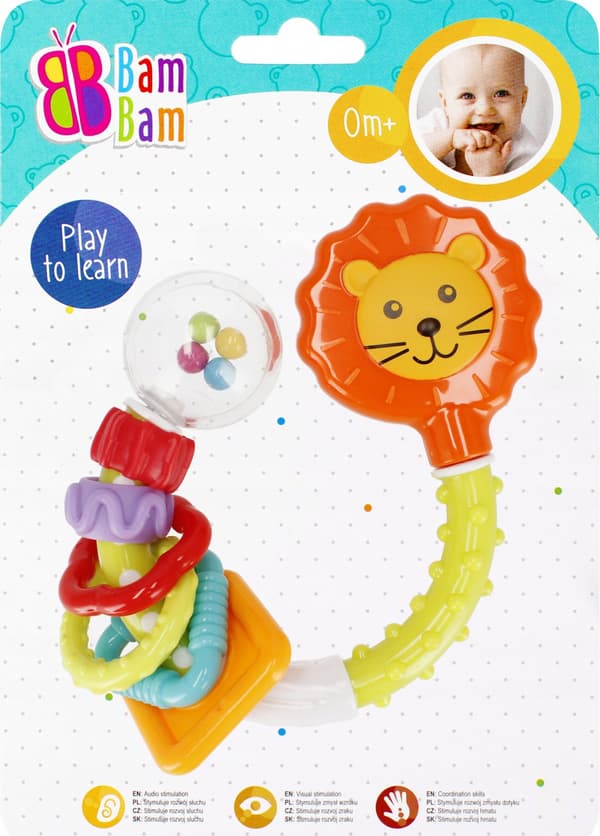 BAM BAM SKALLRA LEJON 15X20X4 B/C 24/96