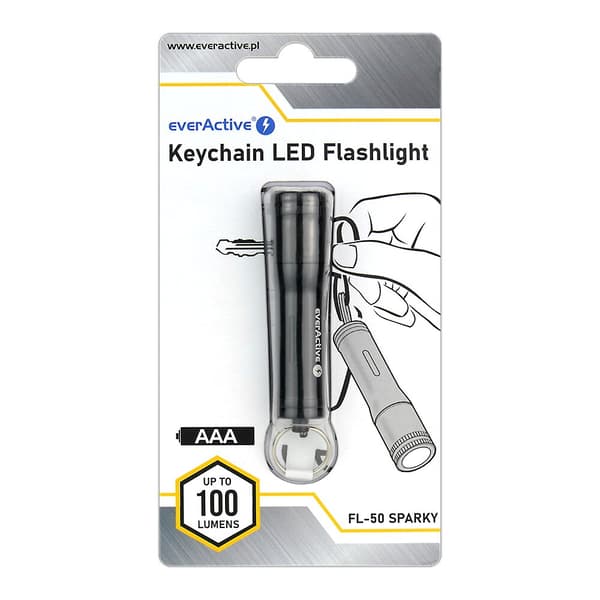 EverActive FL-50 Sparky LED-avaimenperävalaisin