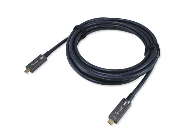 Equip 119462 USB-kabel 10 m USB 3.2 Gen 2 (3.1 Gen 2) USB C Sort