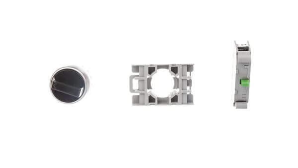 Kontrolknap 22mm sort 1Z uden selvretur SP22-P.CZ-10.