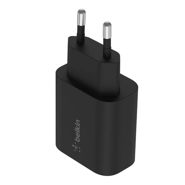Belkin Vægoplader USB-C 25W PD 3.0 sort WCA004vfBK