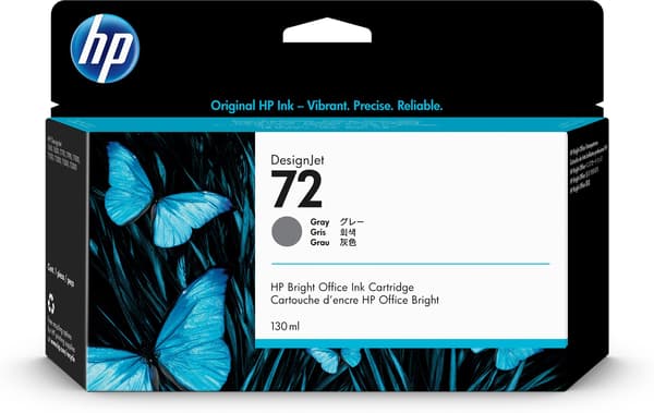 HP 72 - farvebaseret grå - original - DesignJet - blækpatron