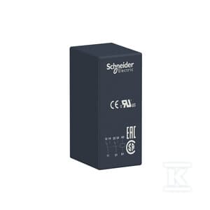 Relpol 2P 24V DC -liitäntärele (RSB2A080BD)