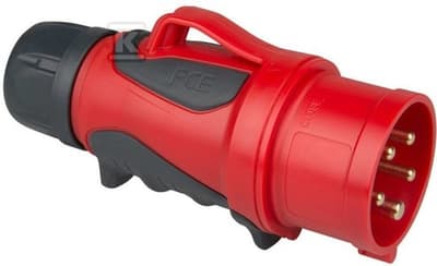 Bærbart stik 16A 5P 400V 6t IP44/54 GRIP 0153-6