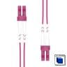 Garbot FO-kabel 50/125. OM3. LC/LC-PC. Aqua. 5,0m