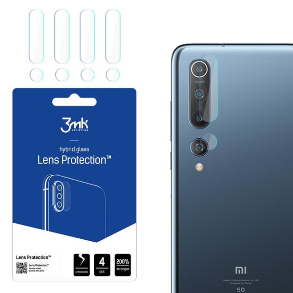 Xiaomi Mi 10 5G - 3mk Objektivskydd™