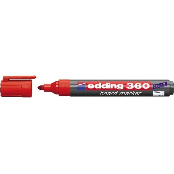 Edding Whiteboard Marker 360 rød (EG1049)