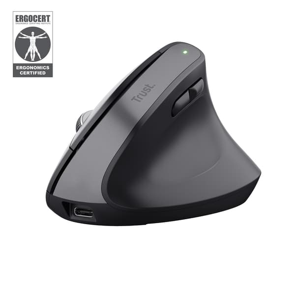 Ergonomisk mus BAYO+ Trådlös Svart
