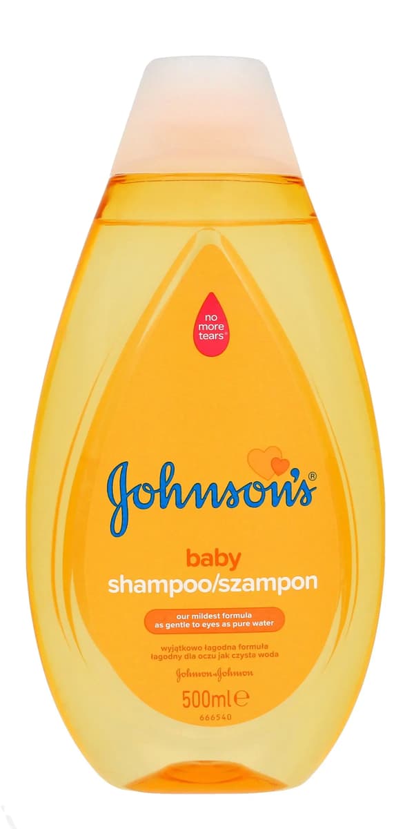 Johnson's Baby Gold Schampo för barn Exceptionellt mild formula 500 ml