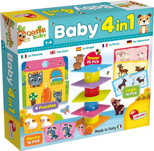 Lisciani Carotina Baby 4in1