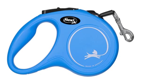Hundkoppel Flexi NEW CLASSIC 5m Blå Storlek S
