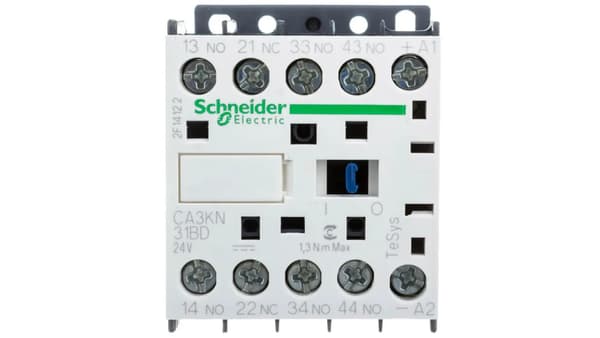 Hjælpekontaktor 10A 3S 1N 24V DC CA3KN31BD