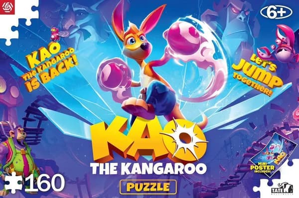 CENEGA Kao The Kangaroo - Kao er tilbage puslespil 160