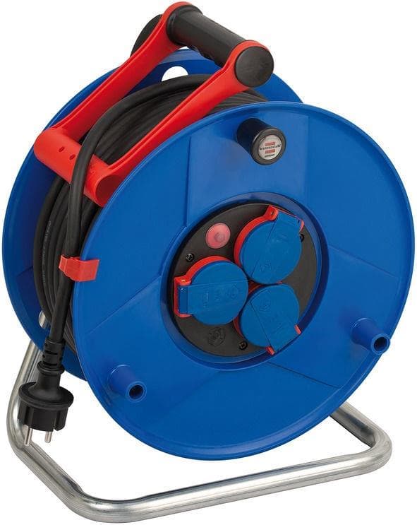Garant IP44 Kommerciel/Byggekabel Beben, 3x (Blå/Sort, 40 Meter)