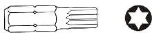 JONNESWAY END TORX T25 x 30mm 6-kat.10mm