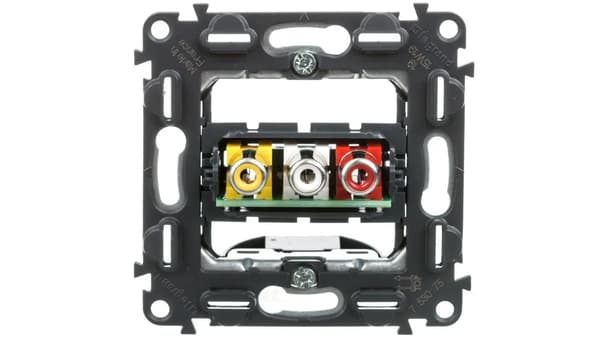 VALENA LIFE Stikdåse 3xRCA 753075