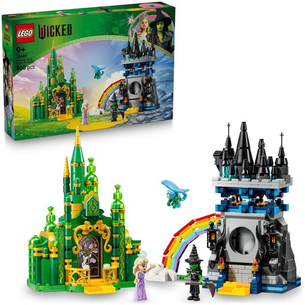 LEGO Wicked 75689 Smaragdikaupunki & Kiamo Kon linna