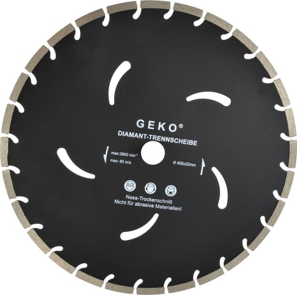 Diamantklinge sort 400x10x32mm GEKO (10)