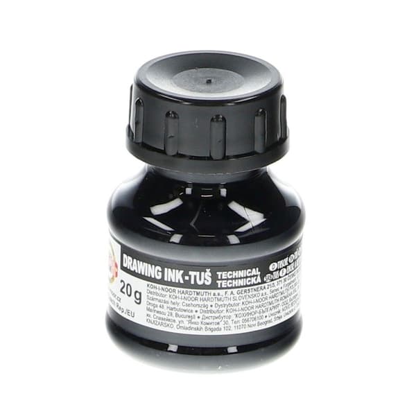 Svart ritbläck 20g (20st)