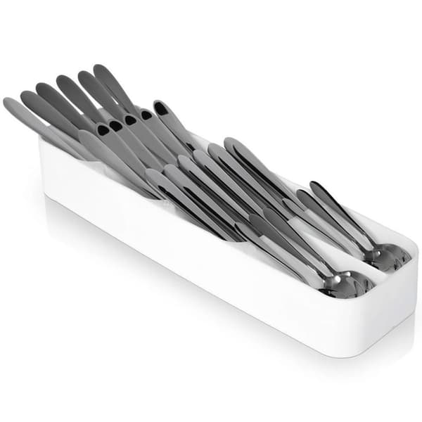 ORGANIZER BEHOLDER BESTIKINDSATS TIL SKUFFE hvid 229010-B