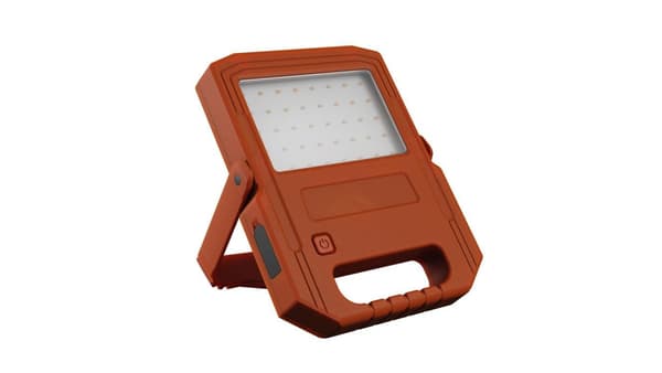 Projektør, solcelle LED lampe 10W 1000lm 6000K IP54 CW, solcellepanel, powerbank, NOCTIS SOLARIS TECHNIC
