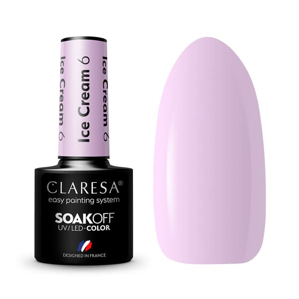 CLARESA gel polish Ice cream 6 -5g