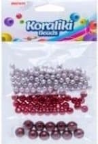 Träpärlor 3 färger 12g