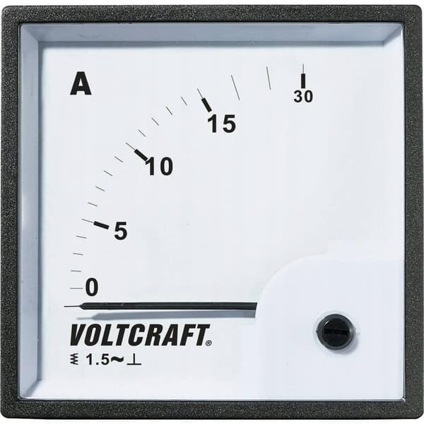 Voltcraft analoginen paneelimittari AM-72X72/15A 103530