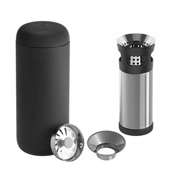 Fellow - Carter Infuser Set - Carter Move Mug Svart 473 ml + Carter Infuser