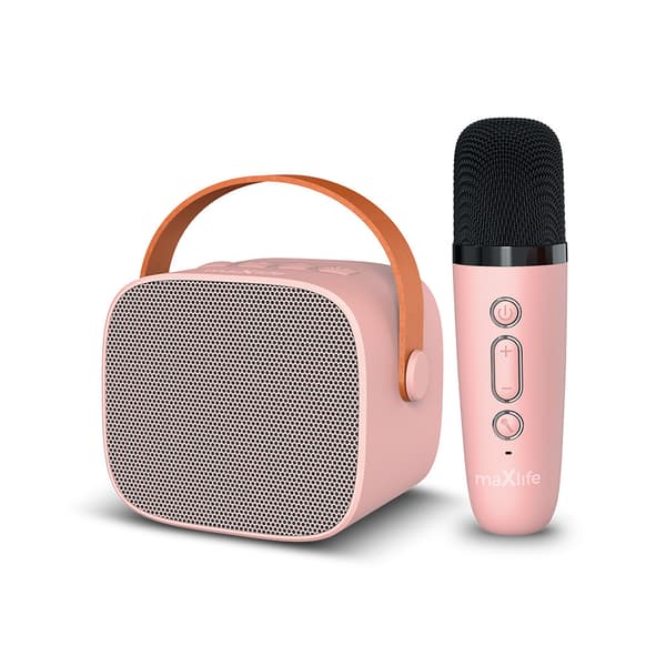 Maxlife Bluetooth-karaokesetti MXKS-100 pinkki